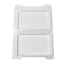 PET Clear Hinged Container 9x6x3" 200/cs