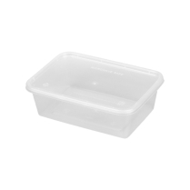 LRR 750ml Clear PP Container with Lid 250set/cs