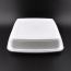 LRR 48oz (T48) White Square Container 100set/cs
