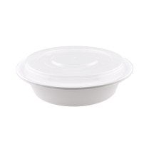 LRR 30oz (RC30) 8" White Round Container 150set/cs
