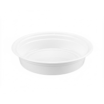 LRR 30oz (RC30) 8" White Round Container Base ONLY 300/cs