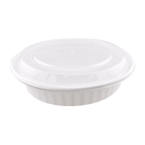 LRR 48oz (RC48) White Round Container 150set/cs