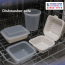 LRR 28oz (T28) White Rectangle Container 150set/cs