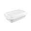 LRR 32oz (T32) White Rectangle Container 150set/cs