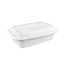 LRR 38oz (T38) White Rectangle Container 150set/cs