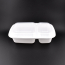 LRR 32oz 2-Comp (DT32) White Rectangle Container 150set/cs