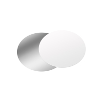 7" Foil/Paper Lid Round White 500/cs