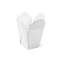 16oz White Togo Noodle Box 450/cs