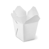 26oz White Togo Noodle Box 450/cs