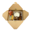 #3 66oz Kraft Togo Food Box 8.5x6.2x2.5" 200/cs