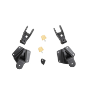 BELLTECH 6636 SHACKLE & HANGER KIT | 4 INCH DROP