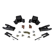 BELLTECH 6750 SHACKLE & HANGER KIT | 4 INCH DROP