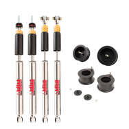 BELLTECH 1032HKP 2.5 INCH LEVELING KIT W/ DAMPING ADJUSTABLE FRONT & REAR SHOCKS