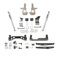 BELLTECH 150201BK 7 INCH LIFT KIT | FRONT SPACERS AND REAR TRAIL PERFORMANCE SHOCKS