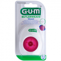GUM WEAVE, WAXED, DENTAL FLOSS 55M