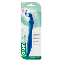 GUM T/B SPECIALTY, DENTURE BRUSH