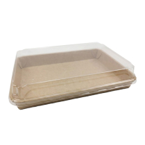 Kraft Paper Sushi Tray Combo 256*182*55mm 200sets/cs