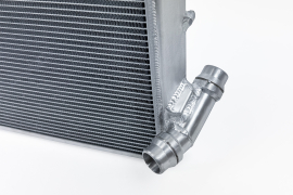 CSF Porsche 992 911 High-Performance All-Aluminum Radiator - Left