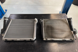 CSF Porsche 992 911 High-Performance All-Aluminum Radiator - Left