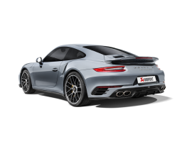 Akrapovic Rear Carbon Fibre Diffuser for Porsche 991.2 Turbo / Turbo S