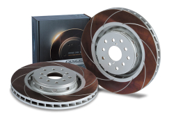 Dixcel Type FC Brake Discs - Subaru STI VAB 18-21 (Rear, Yellow Brembo 326 x 20mm)