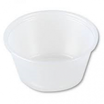 "Squat" Plastic Portion Cup 2500/cs