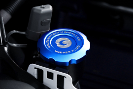Goldenwrench Supply BMW M Car E9X Series BLACKLINE Performance Edition Washer Fluid Cap