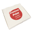 18" Pizza Box Wht/Brn 50/pk