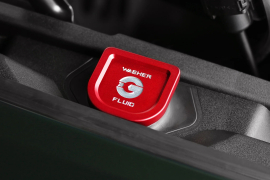 Goldenwrench Supply BMW M Car F9X/G9X M5 Series BLACKLINE Performance Washer Fluid Caps