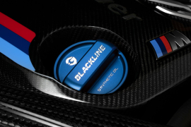 Goldenwrench Supply BMW M Car Series BLACKLINE Performance Oil Cap Covers