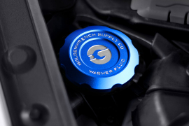Goldenwrench Supply BMW M Car F Series BLACKLINE Performance Edition Washer Fluid Caps