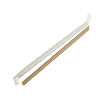 9" Kraft Paper Straw 8mm Indiv.Wrap 1000pcs/cs (797433)