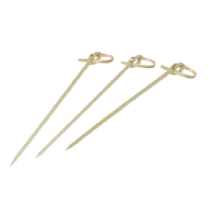 6" Knotted Bamboo Skewer 1000/box (10bx/cs)