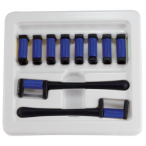 GARRISON FitSTRIP SINGLE-SIDED MEDIUM GRIT BLUE