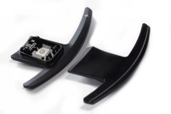 Goldenwrench Supply Toyota GR Supra 2020+ (A90) BLACKLINE Spec Billet Paddle Shifter Set - Black