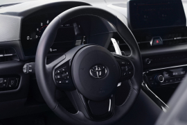 Goldenwrench Supply Toyota GR Supra 2020+ (A90) BLACKLINE Spec Billet Paddle Shifter Set - Silver