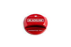 Goldenwrench Supply Toyota GR Supra 2020+ (A90/A91) BLACKLINE Performance Edition RED Fuel Cap Cover