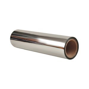 1.0 mil Silver Sleeking Foil. 12"x1000'x3" core