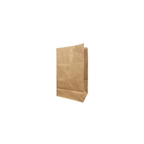 2LB Kraft Paper Bag (BULGKL02) Regular 4.25x2.5x8.25" 500/pk