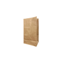 4LB Kraft Paper Bag (BULGKL04) Regular 5x3.25x9.75" 500/pk