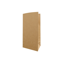 5LB Kraft Paper Bag 80GSM 5x3.5x10.625"  500/cs
