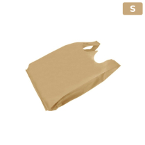 Kraft Fabric T-Shirt Bag 8.75+5x17 (S) 25GSM 600/cs