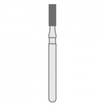 INTFG109014S CYLINDER BUR 109 DIAM 014 STANDARD GRIT 6PCS