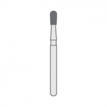 INTFG237016S PEAR BUR 237 DIAM 016 STANDARD GRIT 6PCS