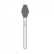 INTFG039037S FOOTBALL BUR 039 DIAM 037 STANDARD GRIT 6PCS