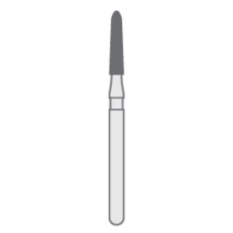 INTFG297014F TORPEDO BUR 297 DIAM 014 FINE GRIT 6PCS
