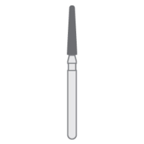 INTFG198016C TAPERED BUR 198 DIAM 016 COARSE GRIT 6PCS