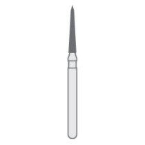 INTFG165012S POINTED BUR 165 DIAM 012 STANDARD GRIT 6PCS