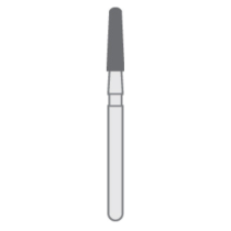 INTFG197016C TAPERED BUR 197 DIAM 016 COARSE GRIT 6PCS