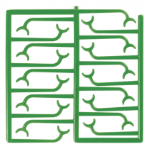 YETI WAX, BONYHARD CLASPS, SMALL, GREEN